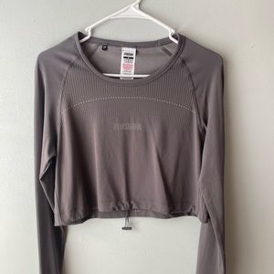 gymshark crop long sleeve